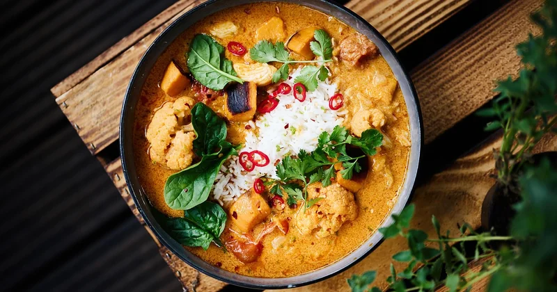 La recette : curry de lentilles corail au lait de coco